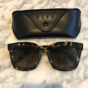 Diff Sunglasses Carson Moss Havana Tortoise